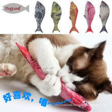 Refilling Catnip Toys Simulation Plush Fish cat toys Interactive Chewing toys for Cat/Kitty/Kitten